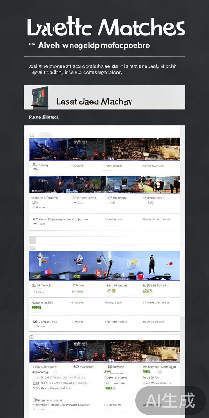 官网首页通常会设置专门的“最新赛况”区域，让用户一